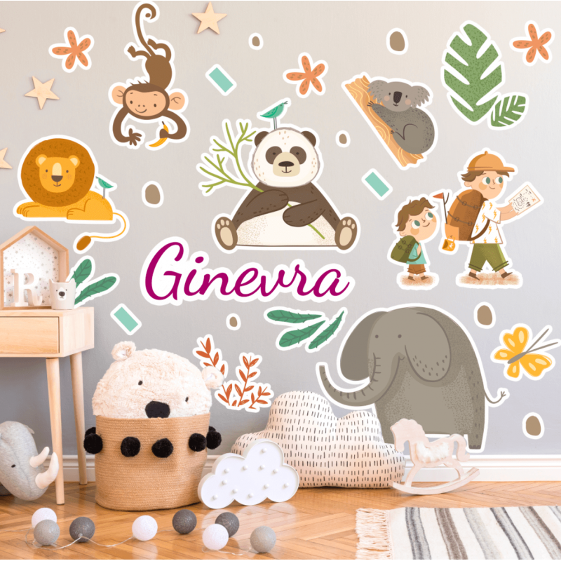 Sticker Murale Bambini Personalizzato