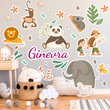 Sticker Murale Bambini Personalizzato