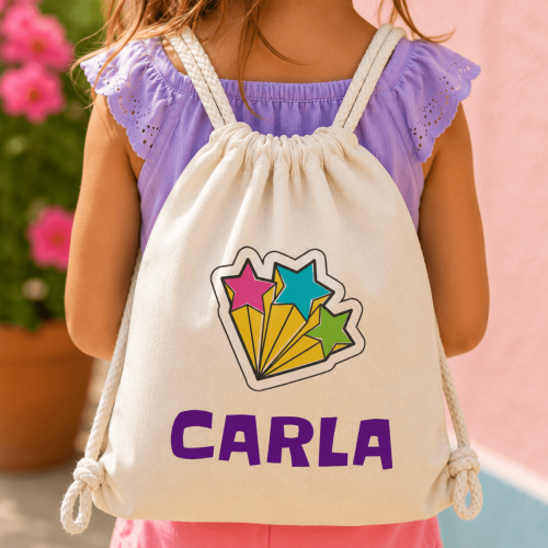 sacca personalizzata per bambini centri estivi